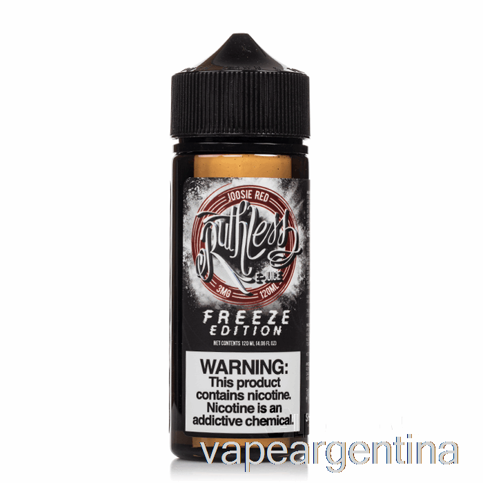 Joosie Red - Edición Congelada - Vapor Despiadado - 120ml 0mg Vape Argentina